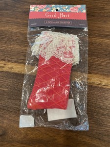 Matilda Jane Good Hart Pink Ivory Lace Socks Sz XXS NWT