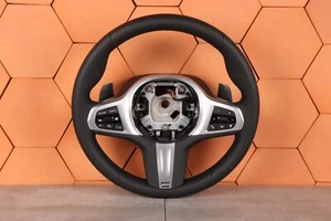 BMW X3 G01 G08 X4 G02 LCI VOLANT D'ORIGINE M-SPORT CUIR 18km 9V05765 - Imagen 1 de 16