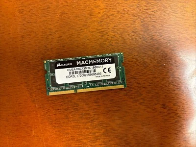 Corsair Mac Memory 1 Stick 8GB DDR3 1866 Cmsa16gx3m2c18x6c11 - Image 1 of 2