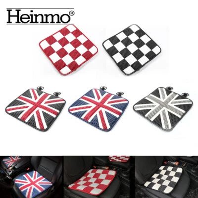 Cojín suave fresco Union Jack alfombrilla cubierta para asiento de coche para Cooper JCW One S Foto 1 de 4