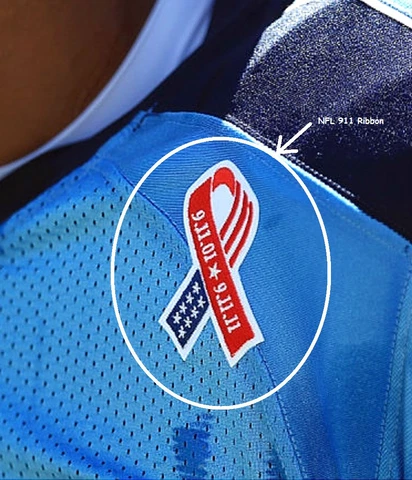 NATIONAL FOOTBALL LEAGUE '11 SALUTE AMERICA SPIRIT 911-TEN-YEAR US FLAG RIBBON Cover