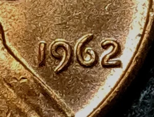 Doubled Die Obv ~ 1962 P Lincoln Memorial Cent 1C ~ DDO Penny Variety ~ UNC - Picture 1 of 5