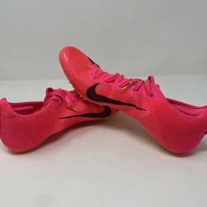 Size 11 Nike Zoom Superfly Elite 2 Men's Track Shoes Pink Orange CD4382-600 - Picture 1 of 7