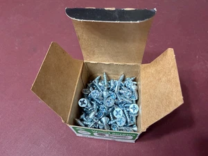 Hillman #10 x 3/4 Zoll Flachkopf Kreuzschlitz Zink Holzschraube (92 ct.) 40120 HILLMAN - Bild 1 von 5