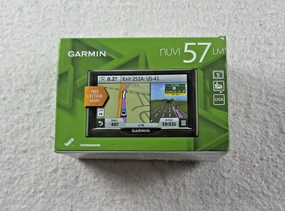 Garmin nüvi 57LM 5" GPS Navigation System – Free Lifetime Maps – USA – Preloaded - Image 1 of 4