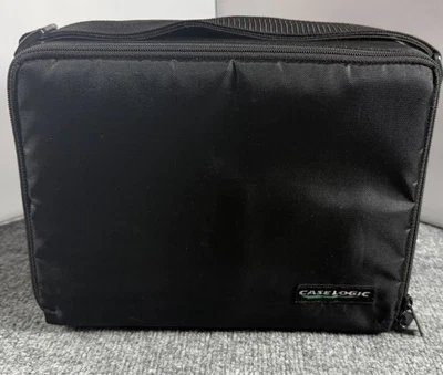 Case Logic CD Carrying Case Storage Zipper Strap Holds 30 Jewel Cases Vintage  - Image 1 of 4