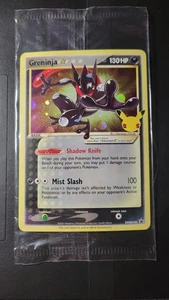 Pokémon TCG Greninja Gold Star SWSH144 Black Star Promo NM/M Sealed #1 - Bild 1 von 1