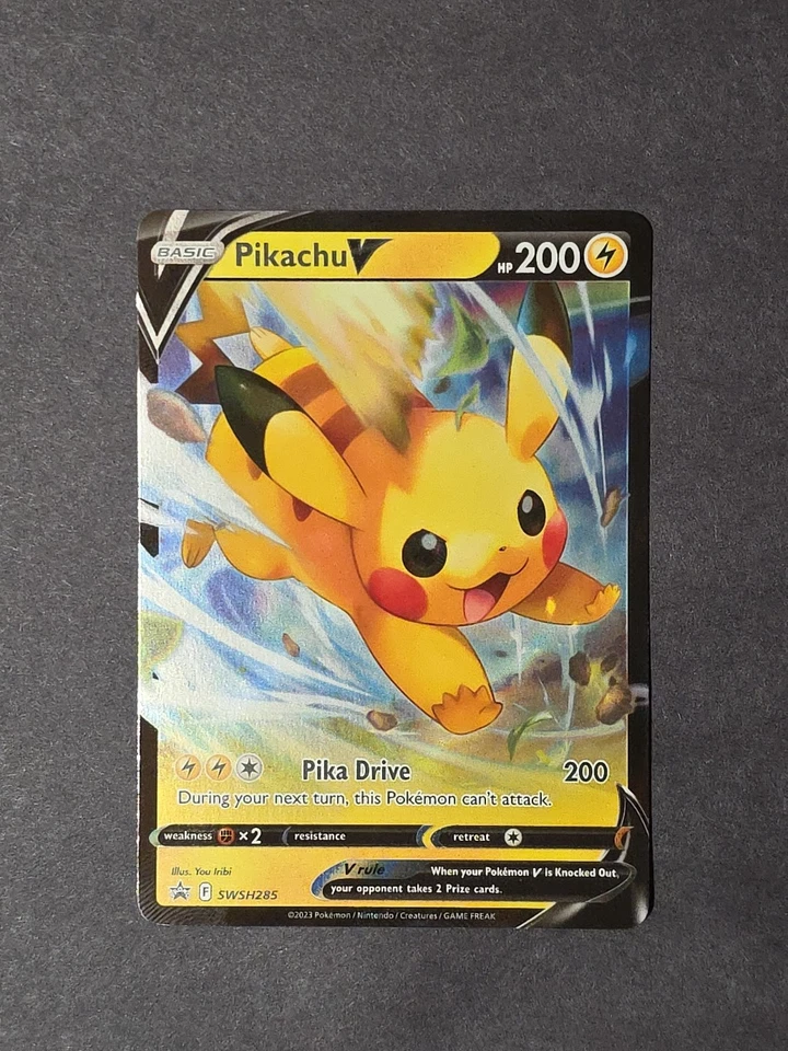 Pikachu V SWSH285 Promo SWSH: Sword & Shield Promo Cards Pokémon Card - Image 1 of 4