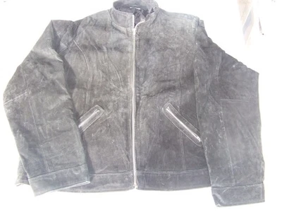 vintage Rogers + Rodgers Black Leather suede jacket size 26 - Image 1 of 4