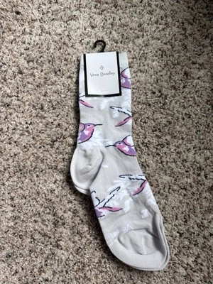 Calcetines Vera Bradley Happy Hummingbird Crew Talla 5-10 Nuevos con Etiquetas Foto 1 de 3
