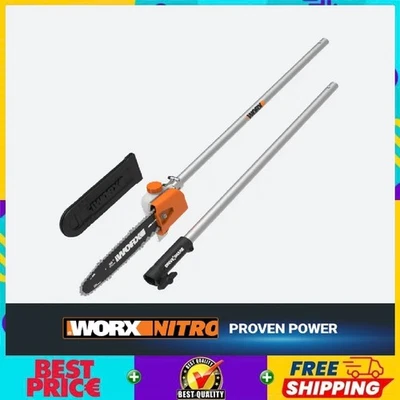 🔥 SALE! WORX Nitro Driveshare 10" Universal Pole Saw Attachment - WA0222 - ⚡️ - Image 1 of 4