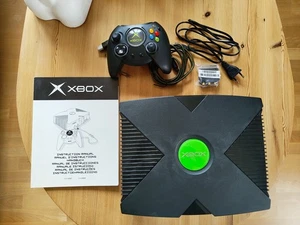 Xbox Konsole mit Xecuter Modchip - PAL - Zubehörpaket, siehe Beschreibung - Bild 1 von 17