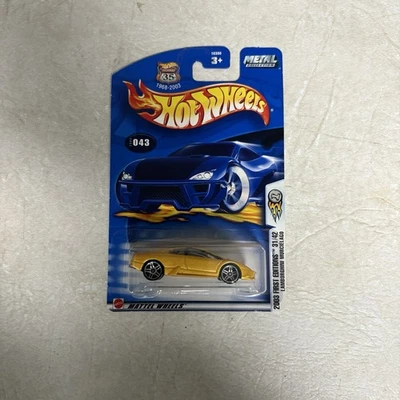 Hot Wheels #43 2003 primeras ediciones 31/42 Lamborghini Murcielago amarillo Foto 1 de 2