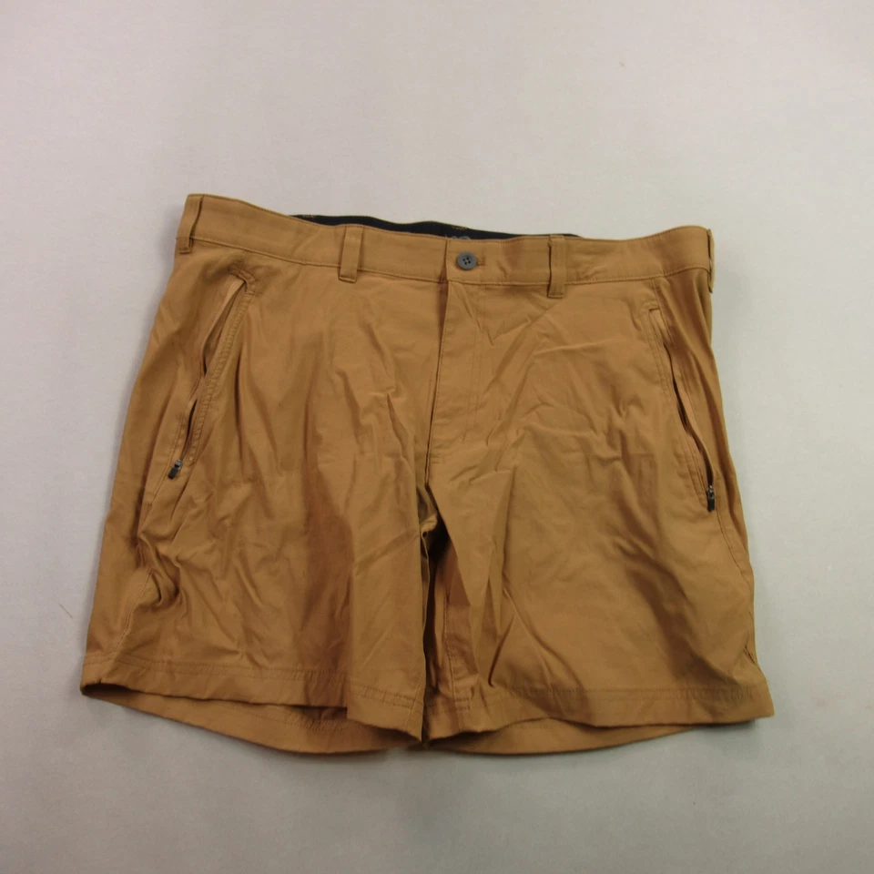 Pantalones Cortos Eddie Bauer Para Hombre 40 Bolsillos Chinos Exterior Ligeros Marrón Foto 1 de 4
