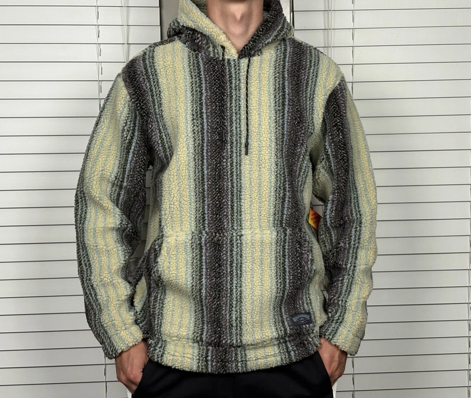 Sudadera con capucha polar Billabong Sherpa para hombre talla L Foto 1 de 4