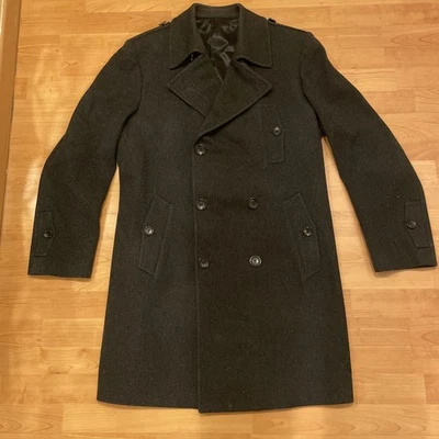 Manteau Homme Louis Vuitton Taille 52 Italien Gris Anthracite - Photo 1/4