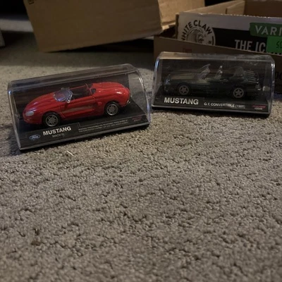 1/43 Scale 48649 And 48669 - 1989 Ford Mustang GT Convertible - And Mach 3 - Image 1 of 4