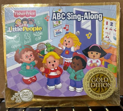 Little People: ABC Sing-Along [Digipak] (CD, 2009 Fisher Price) GOLD EDITION Foto 1 de 2
