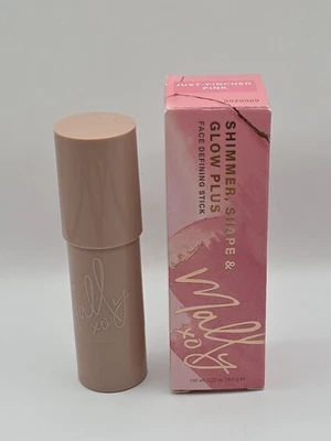 Mally ROSA RECIÉN PELLIZCADO Brillo, Forma y Brillo Plus Barra Definidora de Rostro ¡NUEVA EN CAJA! Foto 1 de 3