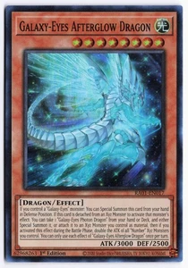 Galaxy-Eyes Afterglow Dragon (UR) Ultra Rare 25th Anniversary Rarity Collection - Picture 1 of 2