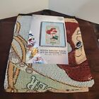 NEW Walt Disney 100 Little Mermaid Ariel Woven Tapestry Throw Blanket 48" x 60"