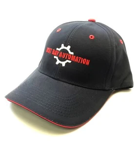 Next Day Automation Embroidered Logo Navy Blue & Red Hat Cotton*Limited Edition* - Picture 1 of 5