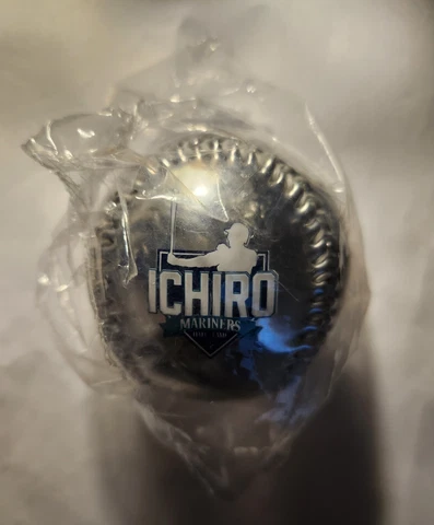 Ichiro Seattle Mariners Hall of Fame Silver Plastic Baseball Cover