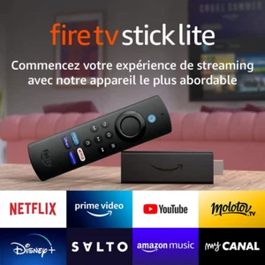 Fire Stick lite Stick Full HD Streaming Alexa Voice sans boutons contrôle TV - Photo 1/8