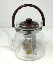 LW 1200 ml Glass Teapot With Removable Infuser, Stovetop Safe Tea kettle FTP060
