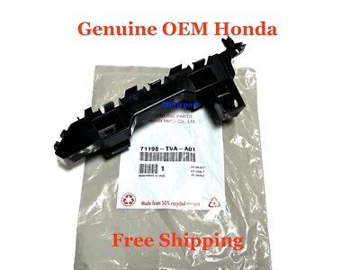 Soportes de guía laterales espaciadores de parachoques delantero LH originales OEM 2018-2022 Honda Accord Foto 1 de 4