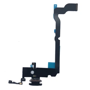 OEM Charger Charging Port Dock Flex Cable Replacement for iPhone XS Max Black - Picture 1 of 2