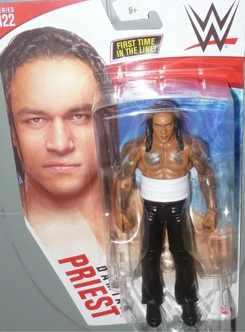 DAMIAN PRIEST - WWE Mattel Basic Series 122 Wrestling Action Figure Toy DMG PKG Cover