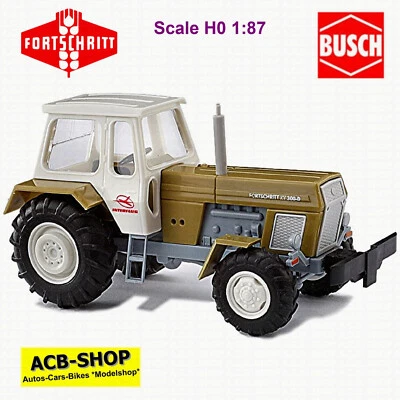 Trattore FORTSCHRITT ZT 303 Interflug Compagnia Aerea Della DDR 1:87 Busch 42815 - Immagine 1 di 2