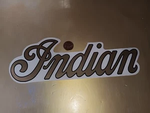GOLD MOTORCYCLE IND Sticker / Decal ORIGINAL OLD STOCK VINTAGE - Foto 1 di 1