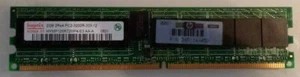 Hynix 2GB 2Rx4 PC2-3200R HYMP125R72MP4-E3 AA-A ECC Registered Memory - Picture 1 of 1