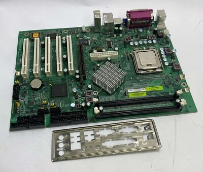 EPoX ADE-9020 REV: 1.0 Socket 775 Industrial Motherboard with BackPlate and CPU - Image 1 of 4
