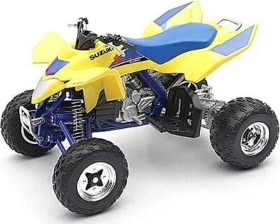 Suzuki Quadracer R450 ATV 1:12 Scale Diecast Model by New Ray 43393 - Image 1 of 3