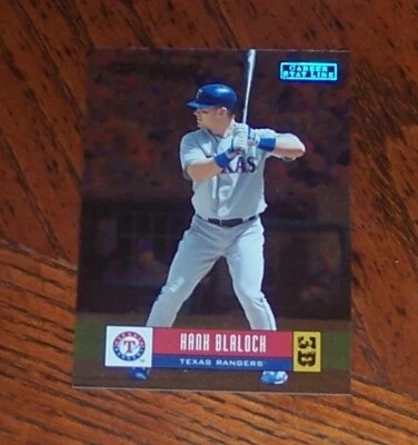 2005 Donruss Career Stat Line 091/279 Hank Blalock #357 - Image 1 of 3