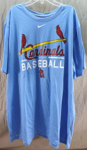 New Nike Dri-Fit St. Louis Cardinal MLB Baseball T-Shirt Men's 3XL Cover