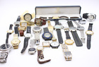 F x25 Vintage Gents Quartz Wristwatches Inc. Saxon, Timex, Rotary, Contact etc