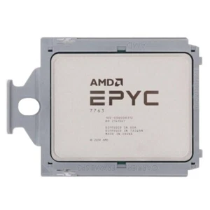 AMD EPYC 7763 Unlocked 2.45GHz 64-Core 128 Threads SP3 280W CPU Processor - Afbeelding 1 van 1