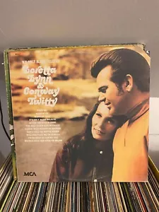 Loretta Lynn & Conway Twitty – We Only Make Believe Vintage 33rpm VG+ AB27 - Picture 1 of 2