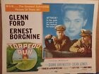 Title Card 1959 TORPEDO RUN Glenn Ford Ernest Borgnine WWII submarine MGM