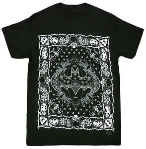 Batman Full Bandana Adult T-Shirt - Official DC Comics Superheroes Tee - Imagen 1 de 1