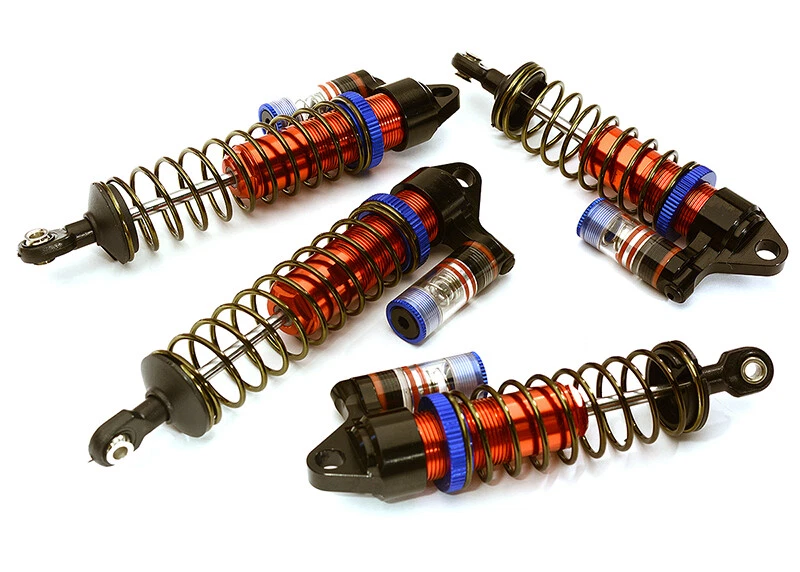 Piggyback Shock Set (4) for Traxxas 1/10 Stampede 2WD & Bigfoot 3760A 3762A - Image 1 of 1