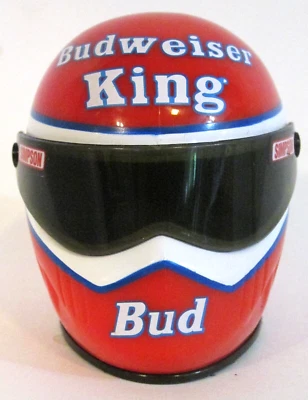 Mini capacete Simpson Accents Ltd. primeira edição Kenny Bernstein Budweiser King - Imagem 1 de 4