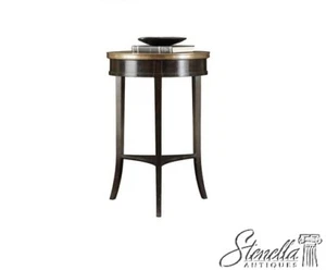 L43455: HENREDON Modern Design Bronze Top Occasional Table 3056-42 ~ NEW - Picture 1 of 10