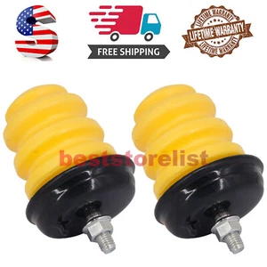 Fits 99-07 Chevy GMC 1500 Pickup Truck 2x Axle Bump Stop Pair LH & RH Sides Rear - Picture 1 of 10