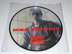 7" Mike Oldfield - Family Man PICTURE DISC - Picture 1 of 3