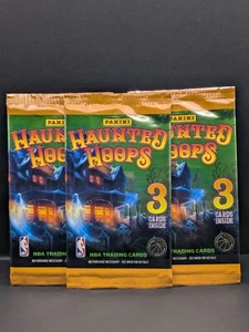 2023-24 Panini NBA Haunted Hoops (3) Packs Wembanyama - Picture 1 of 4